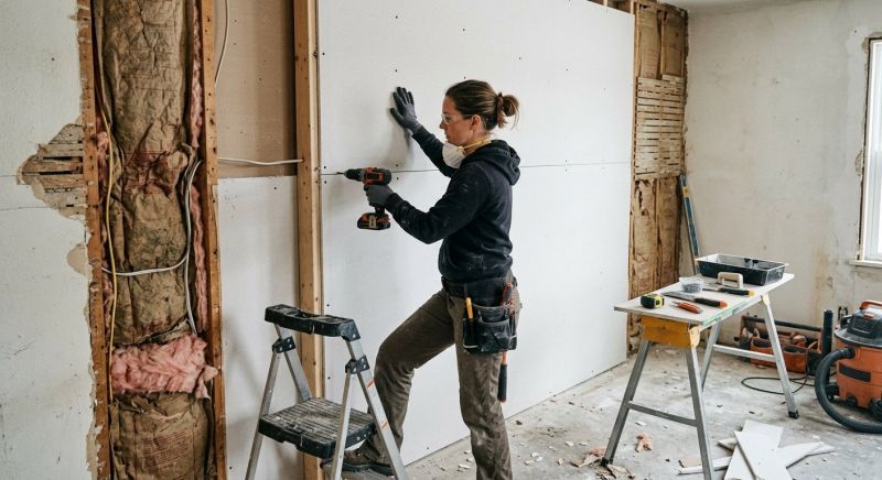 Bathroom Drywall Replacement in Alpharetta, GA